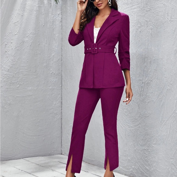 SHEIN Two Piece Office Set - Picture 1 of 7